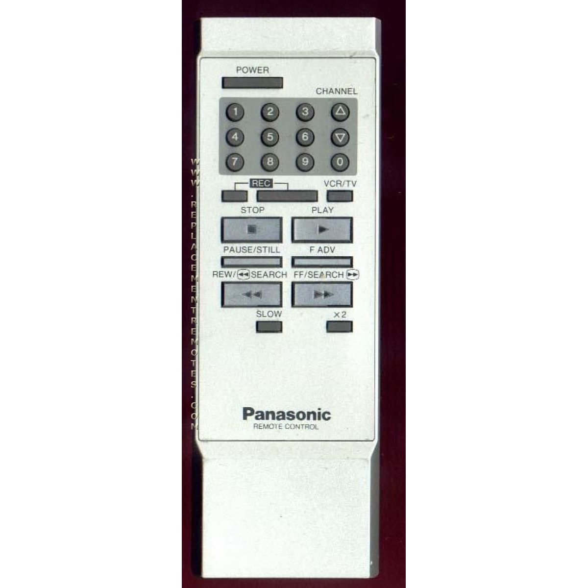 Panasonic VSQS0369 VCR Remote Control