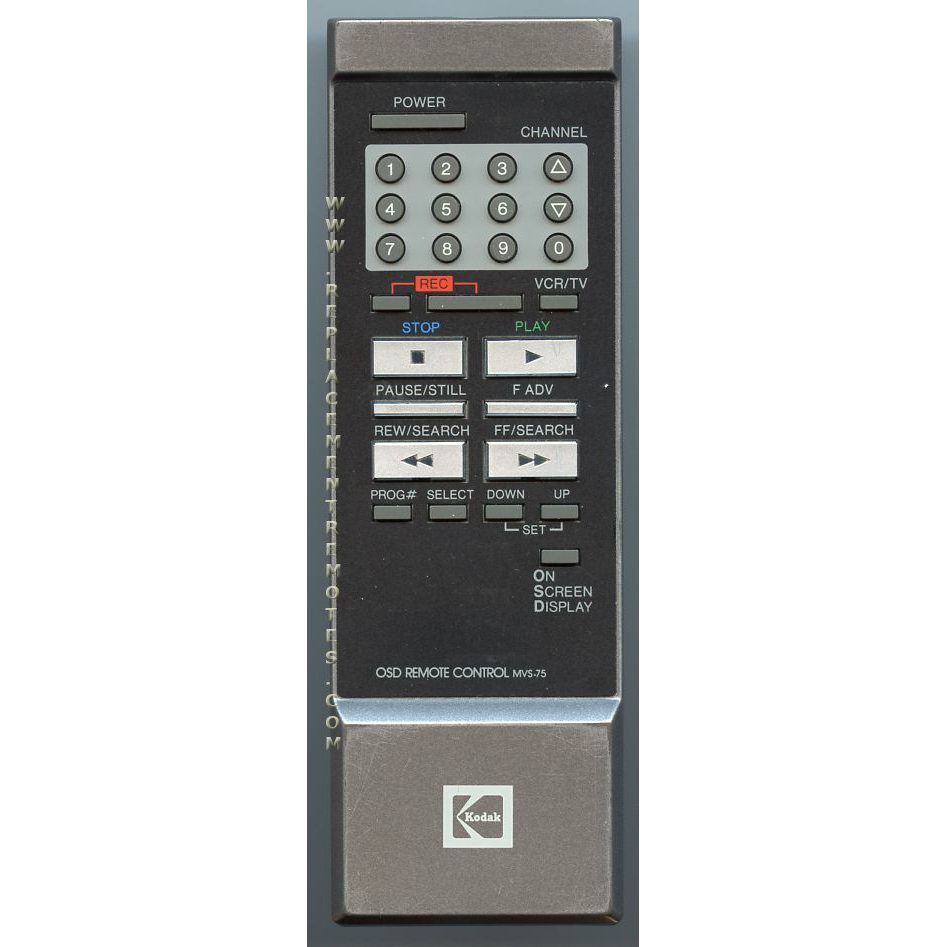 Control remoto para videograbadora Panasonic VSQS0409