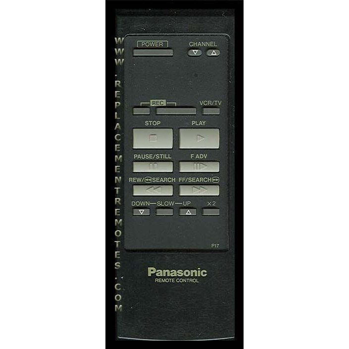 Panasonic VSQS0536 VCR Remote Control