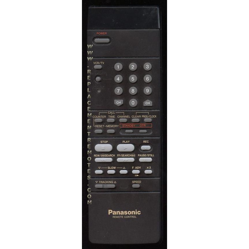Panasonic VSQS0695 VCR Remote Control