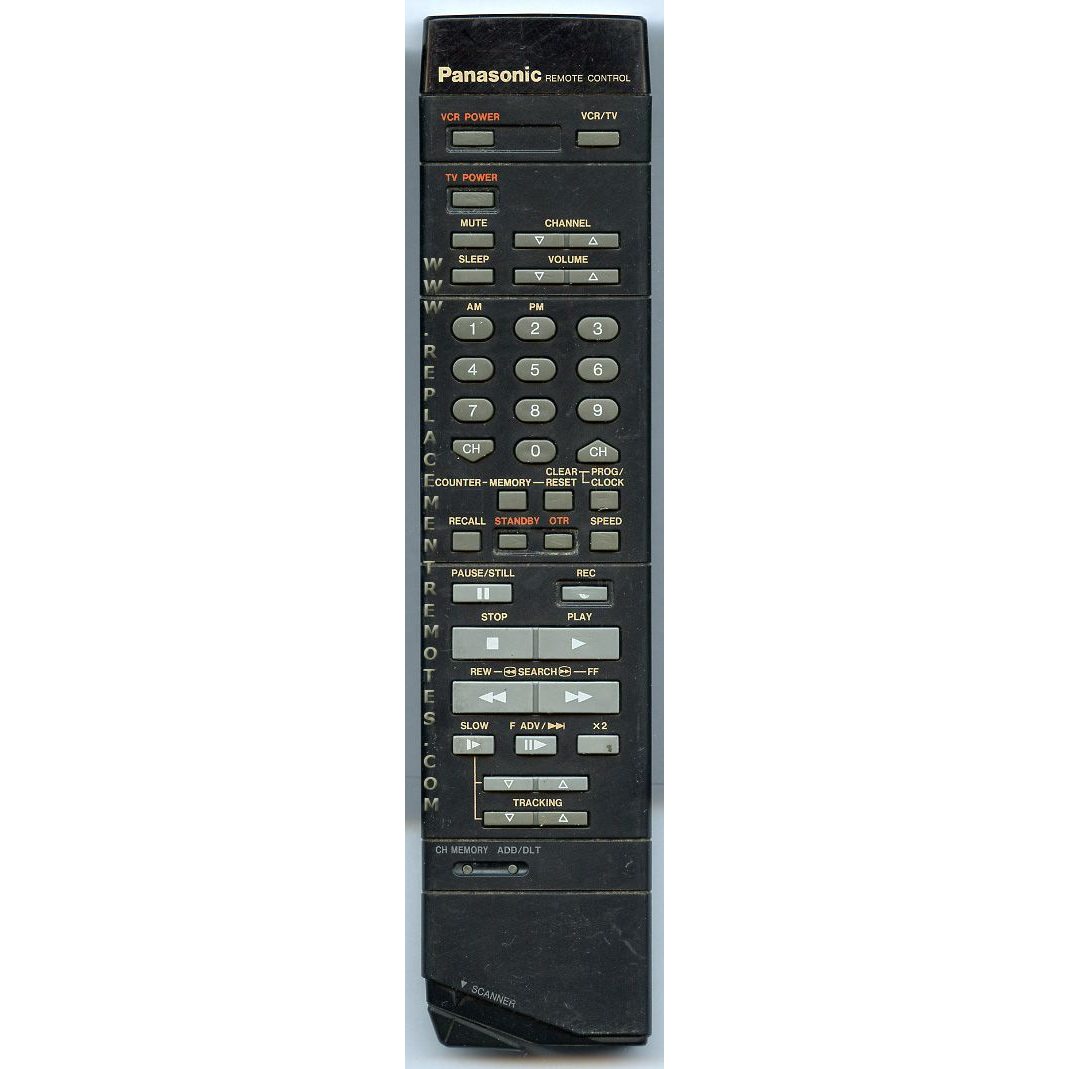 Panasonic VSQS0778 VCR Remote Control