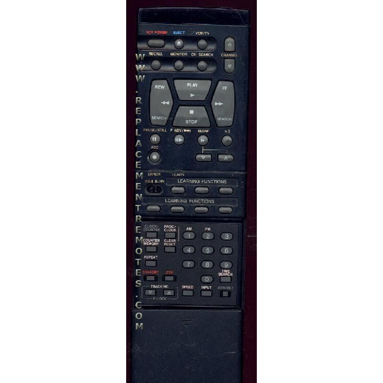 Panasonic VSQS0894 VCR Remote Control