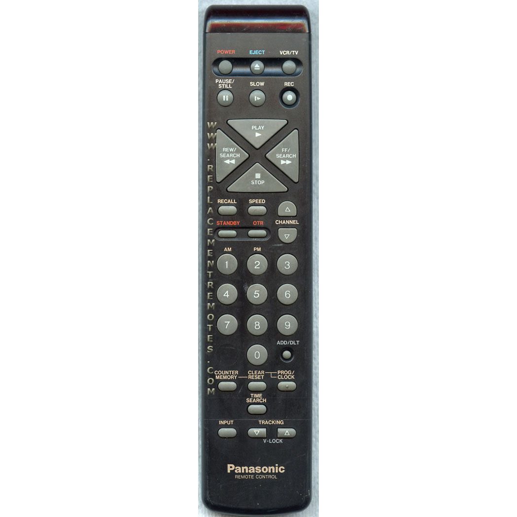 Panasonic VSQS1019 VCR Remote Control