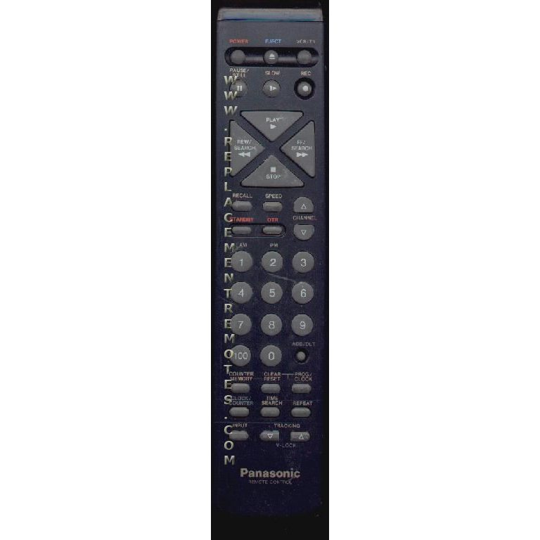 Control remoto para videograbadora Panasonic VSQS1140