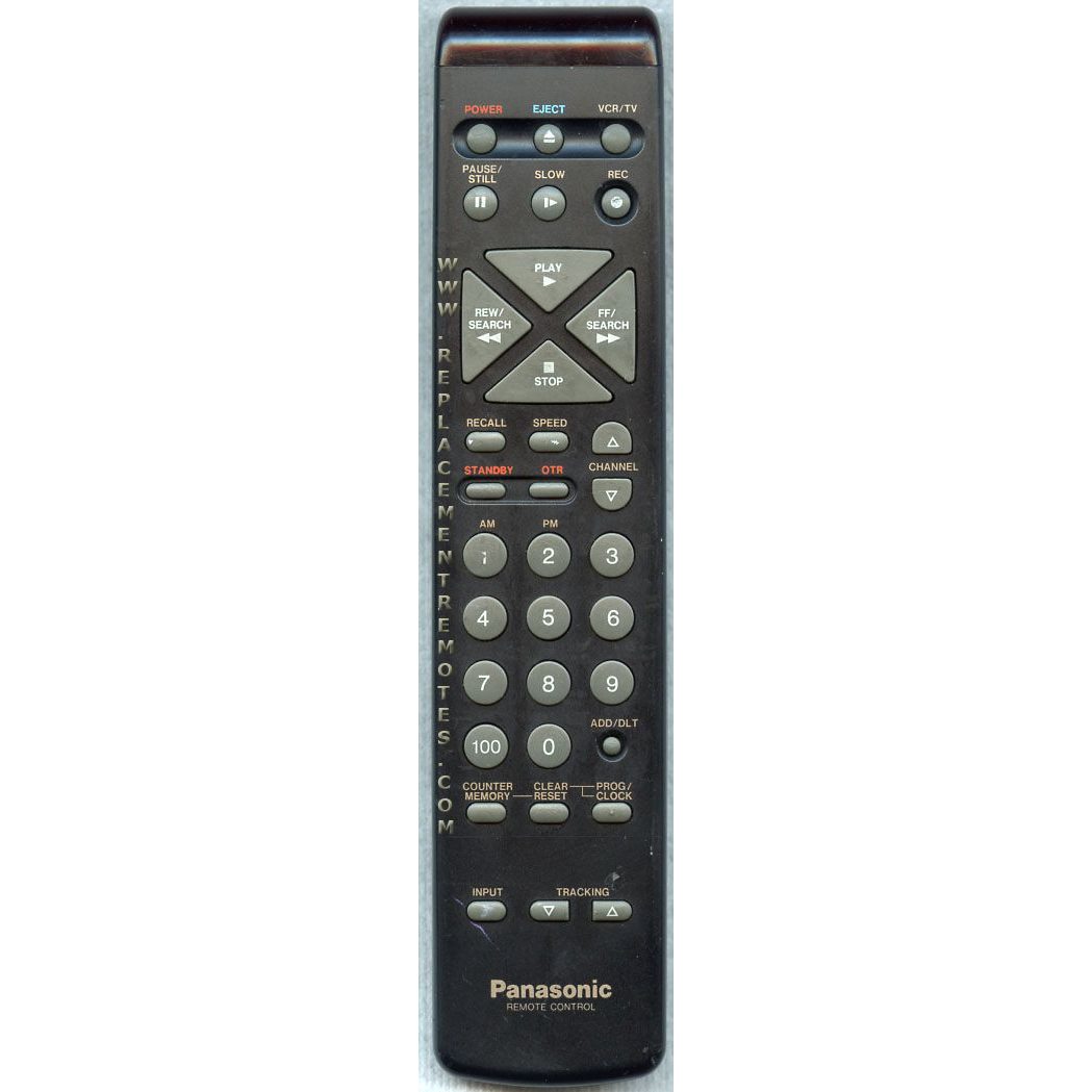 Panasonic VSQS1142 VCR Remote Control