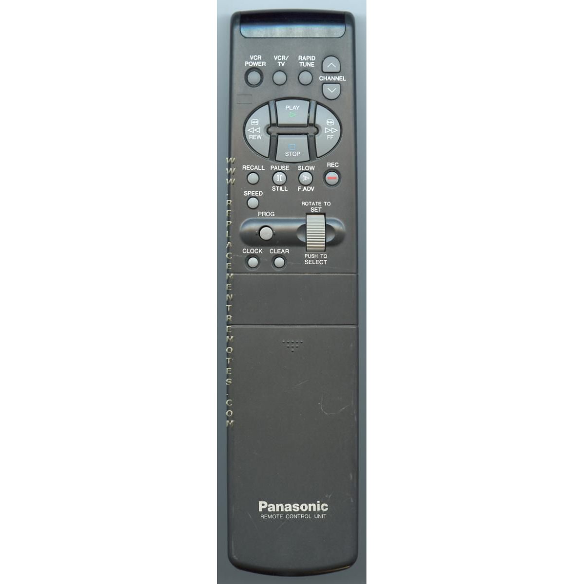 Panasonic VSQS1257 VCR Remote Control