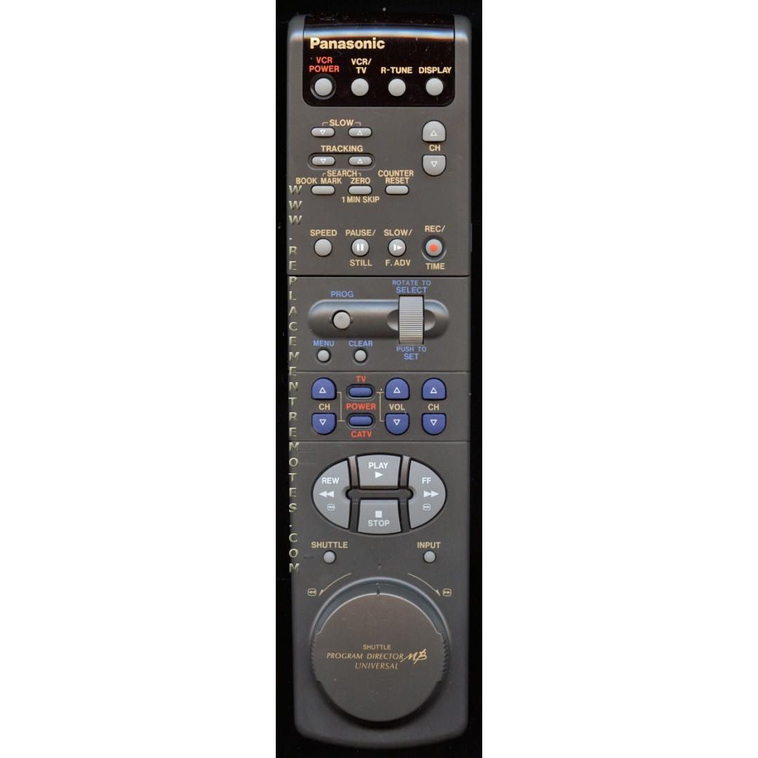 Panasonic VSQS1299 VCR Remote Control