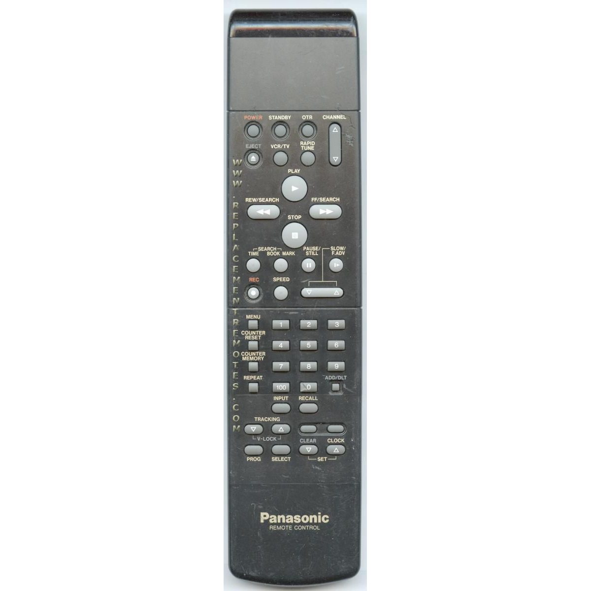 Panasonic VSQS1310 VCR Remote Control