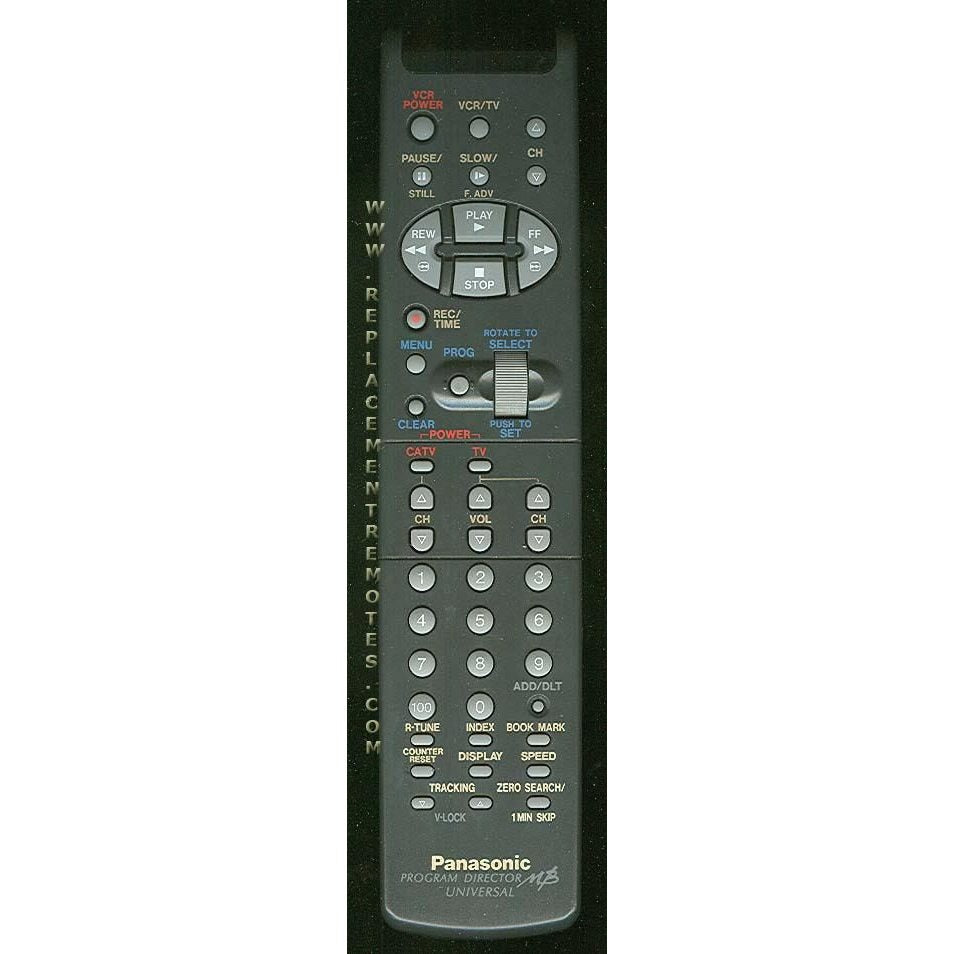Panasonic VSQS1341 VCR Remote Control