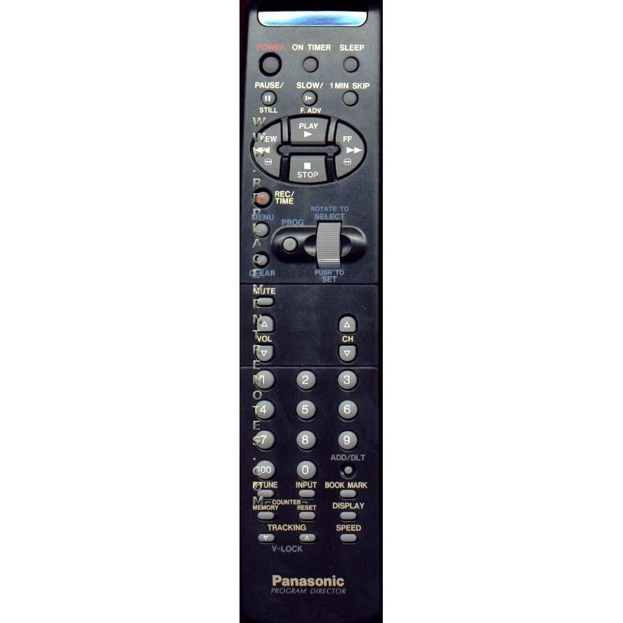 Panasonic VSQS1371 VCR Remote Control