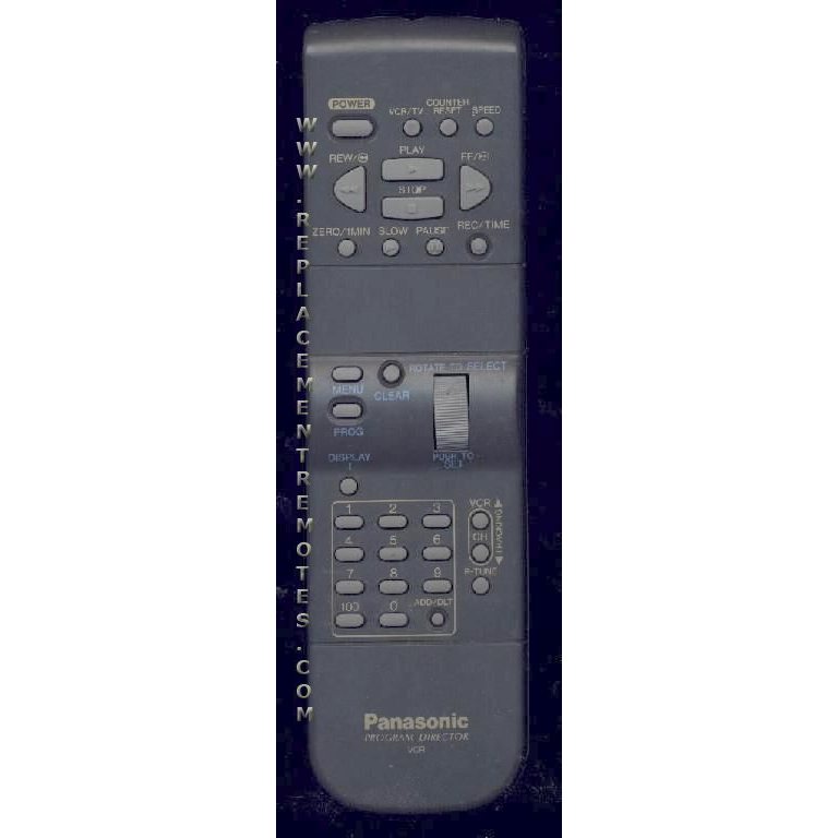 Panasonic VSQS1418 VCR Remote Control