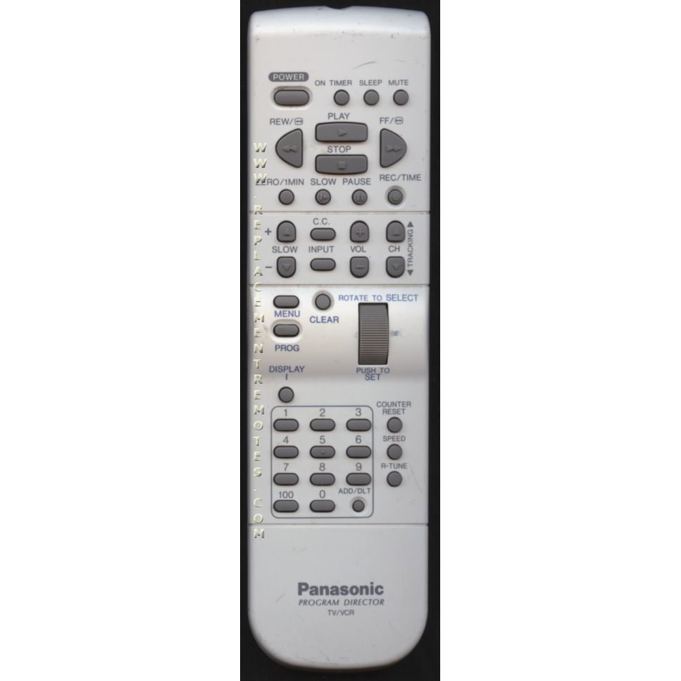 Panasonic VSQS1441 TV/VCR Remote Control