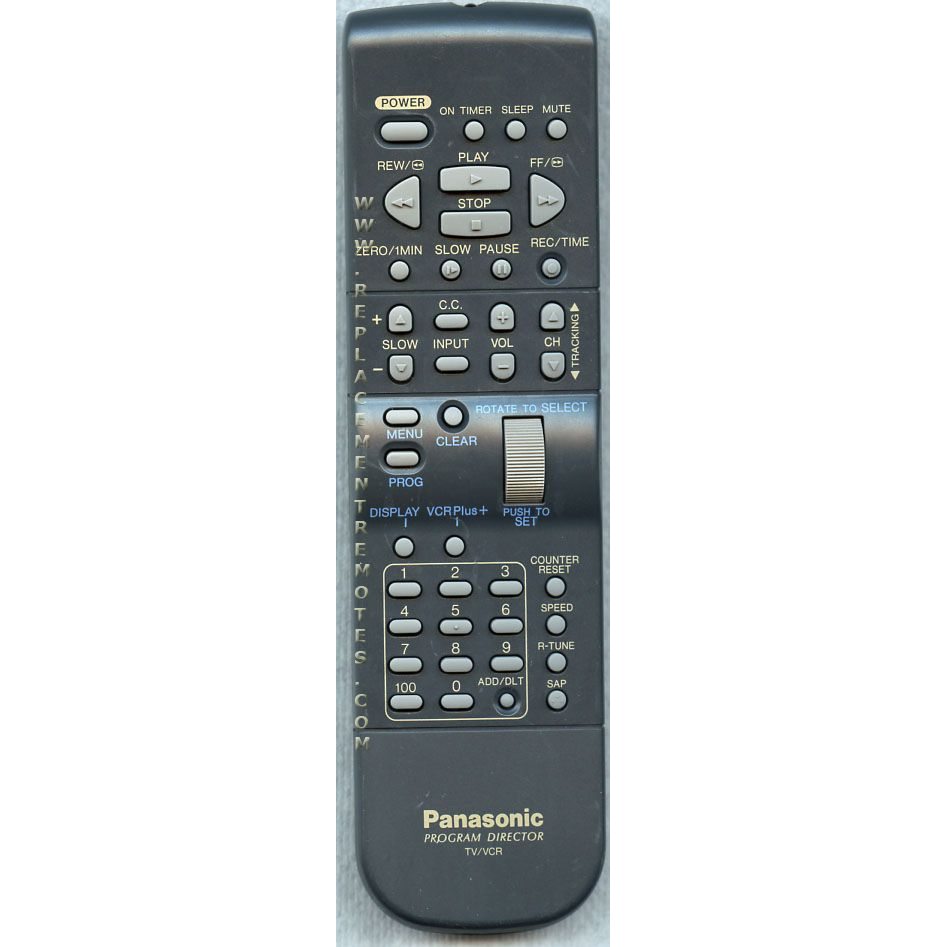 Panasonic VSQS1443 TV/VCR Remote Control