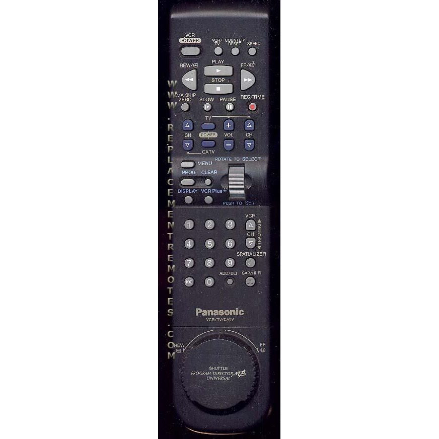 Panasonic VSQS1461 VCR Remote Control