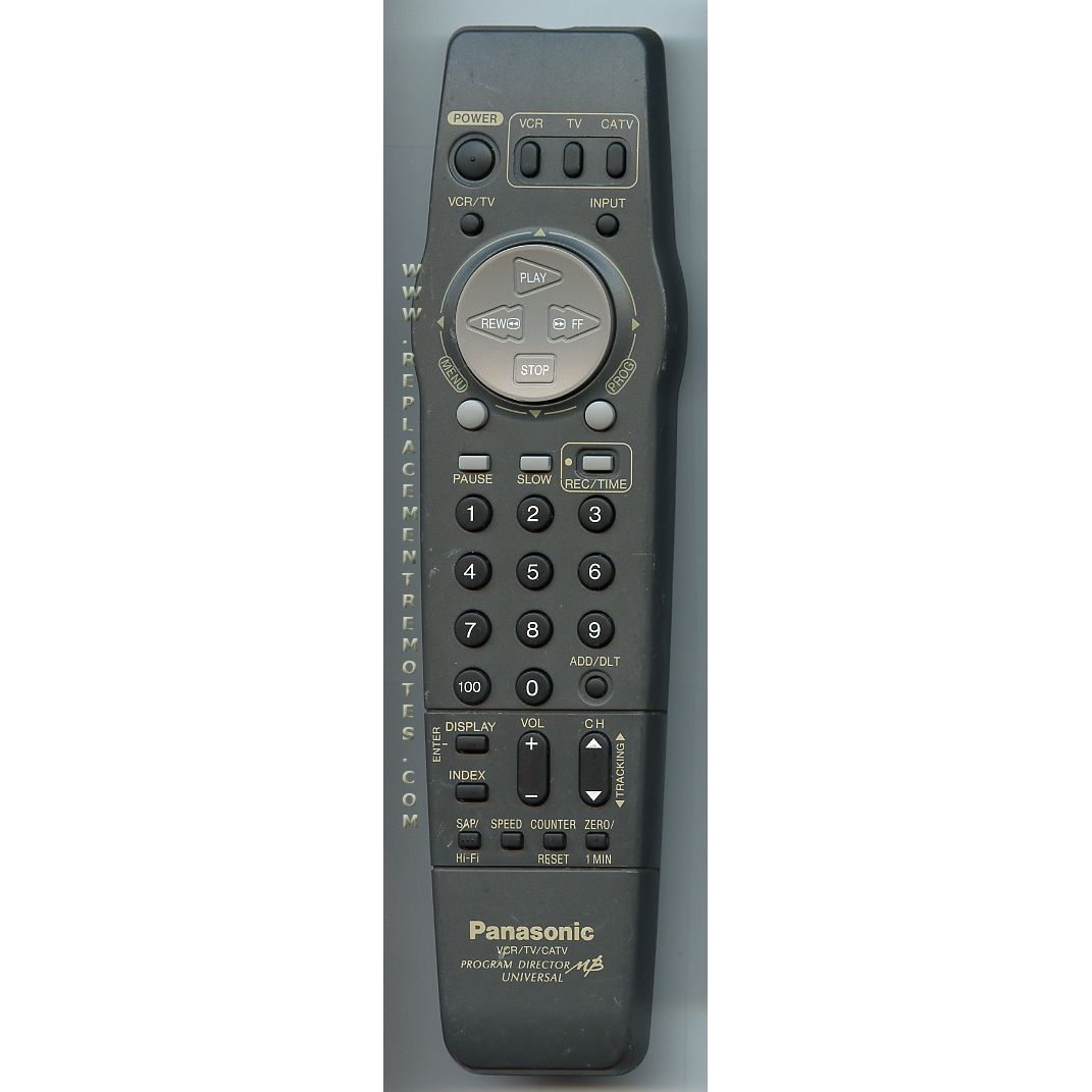 Panasonic VSQS1480 VCR Remote Control