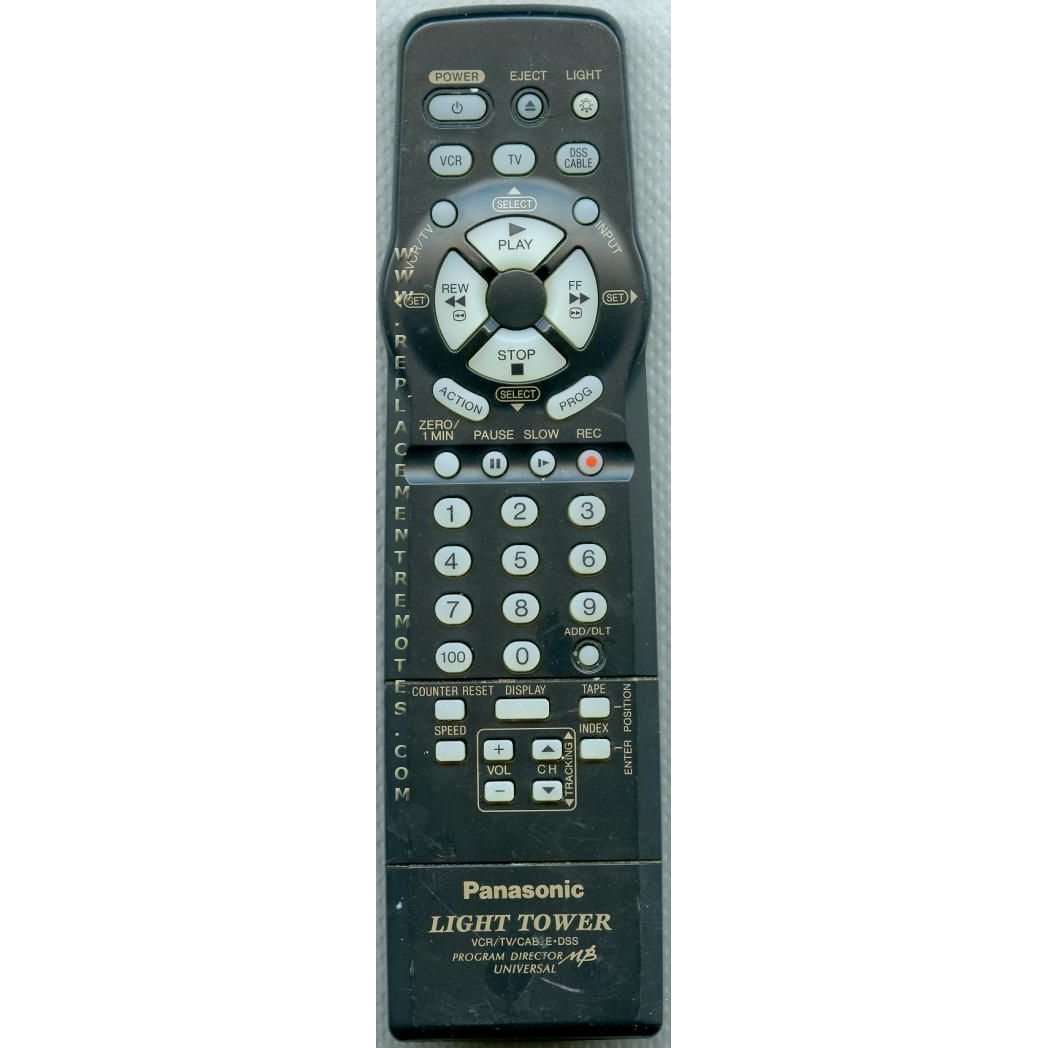 Panasonic VSQS1597 VCR Remote Control