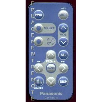 Télécommande audio de voiture Panasonic YEFX9992012