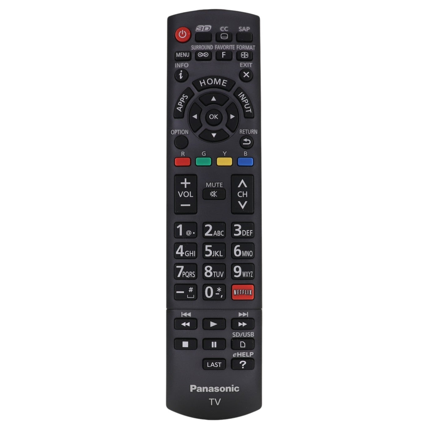 Panasonic N2QBYA000004 SMART TV Remote Control