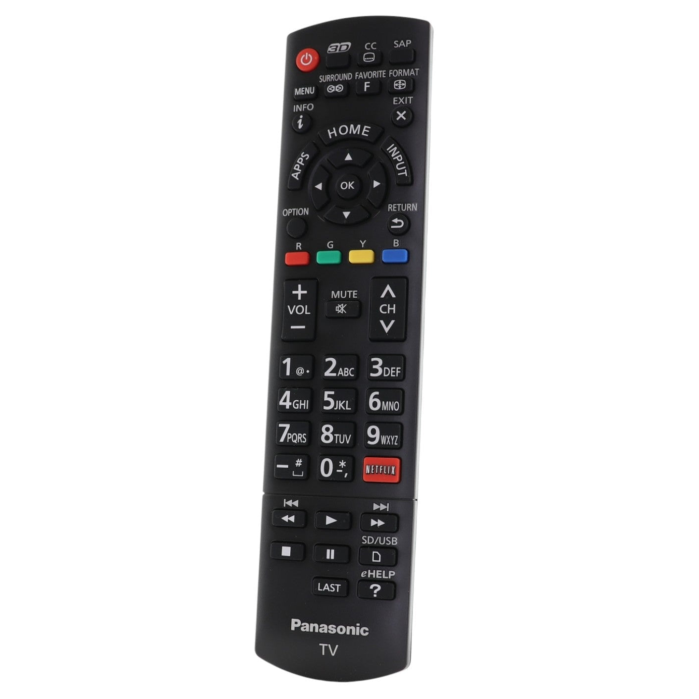 Substitute for Panasonic N2QAYB000925 Smart TV Remote Control - N2QAYB