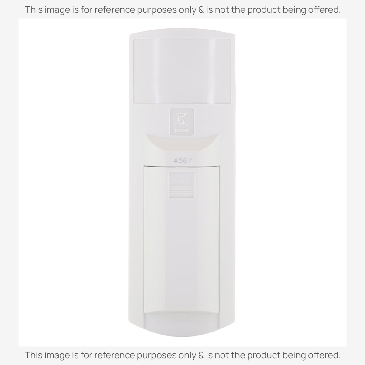 Anderic KTN828 white remote control replacement for Panasonic mini split air conditioners with sliding cover