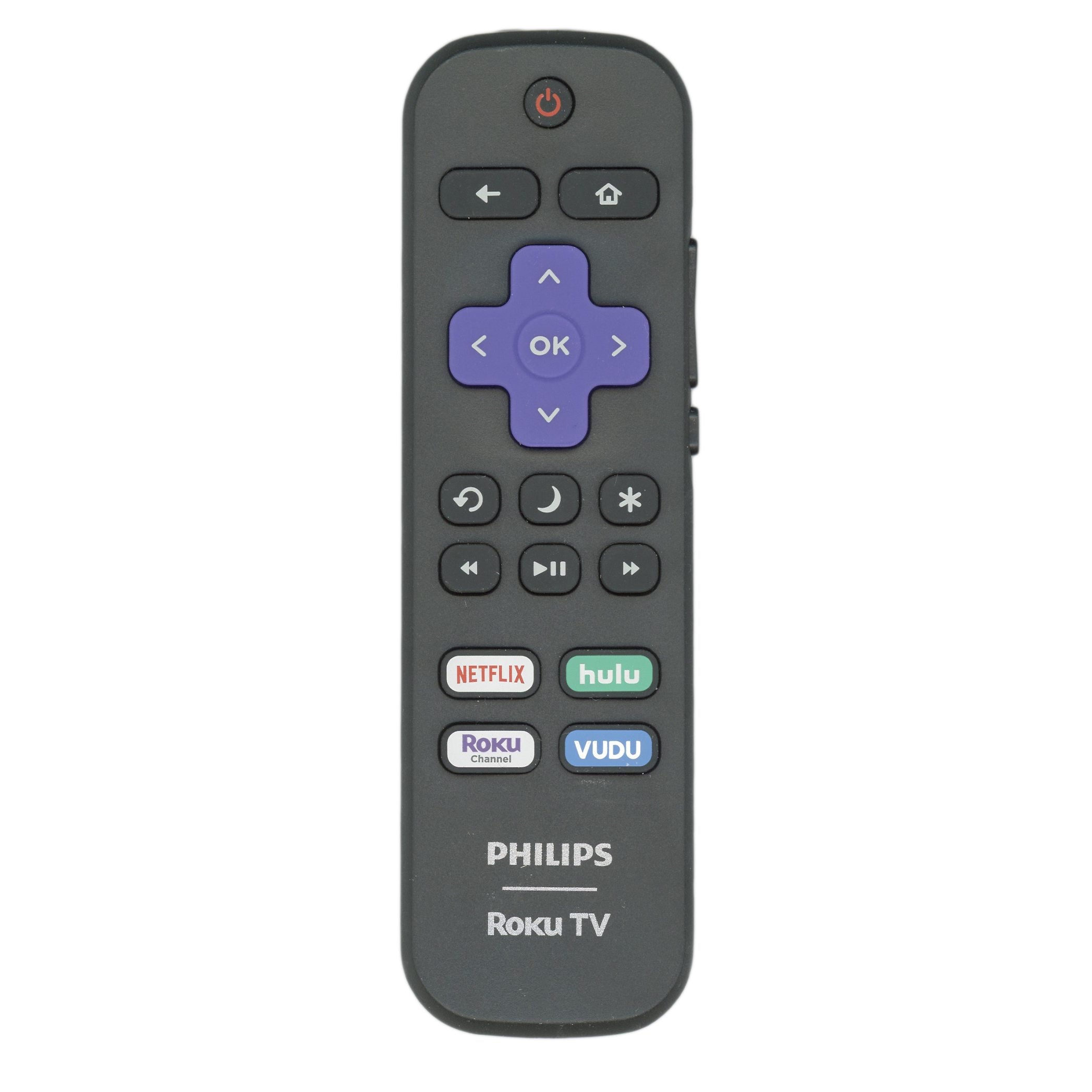 Philips 101018E0056 ROKU TV Remote Control - Netflix, Hulu, Roku, Vudu - 101018E0056