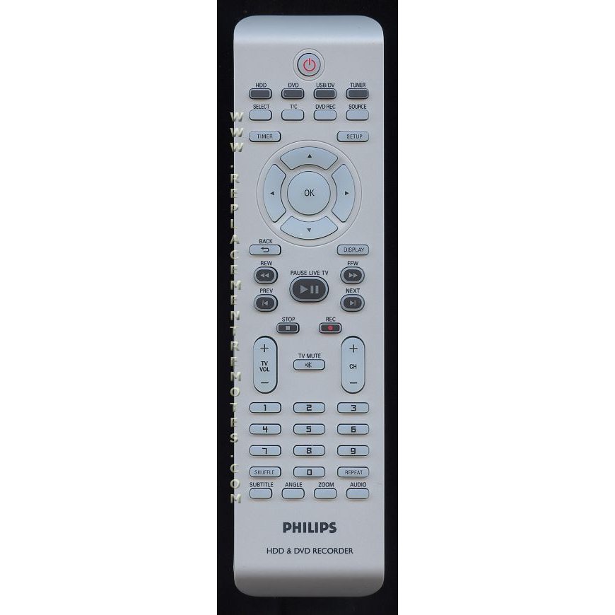 Control remoto para DVDR Philips 242254900971