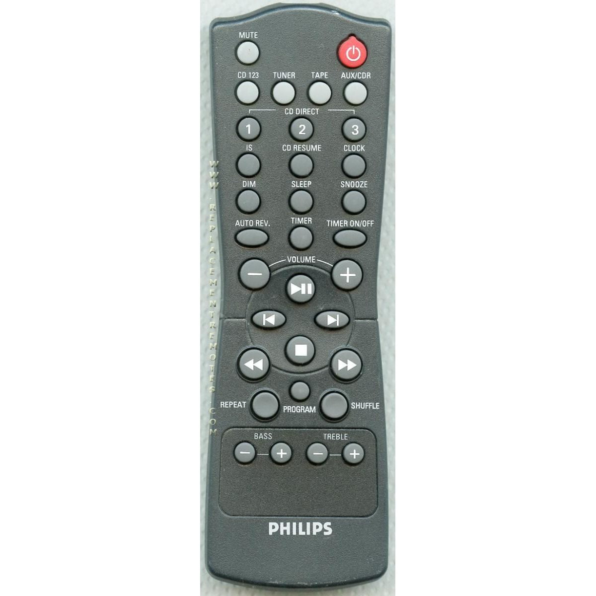 Philips 313911878621 Audio Remote Control