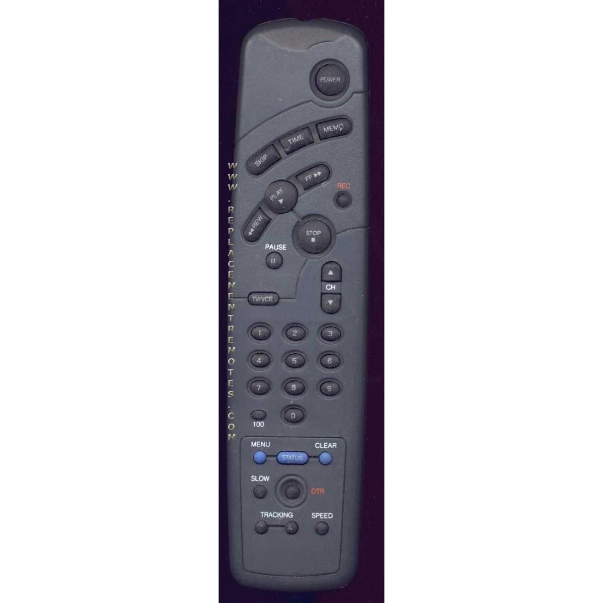 Philips 483521837135 VCR Remote Control