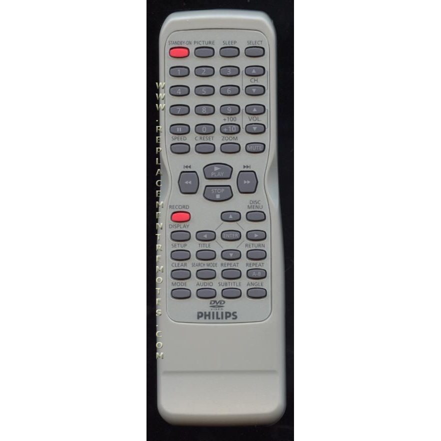 Philips 483521837356 TV / VCR / DVD Combo Remote Control - 483521837356