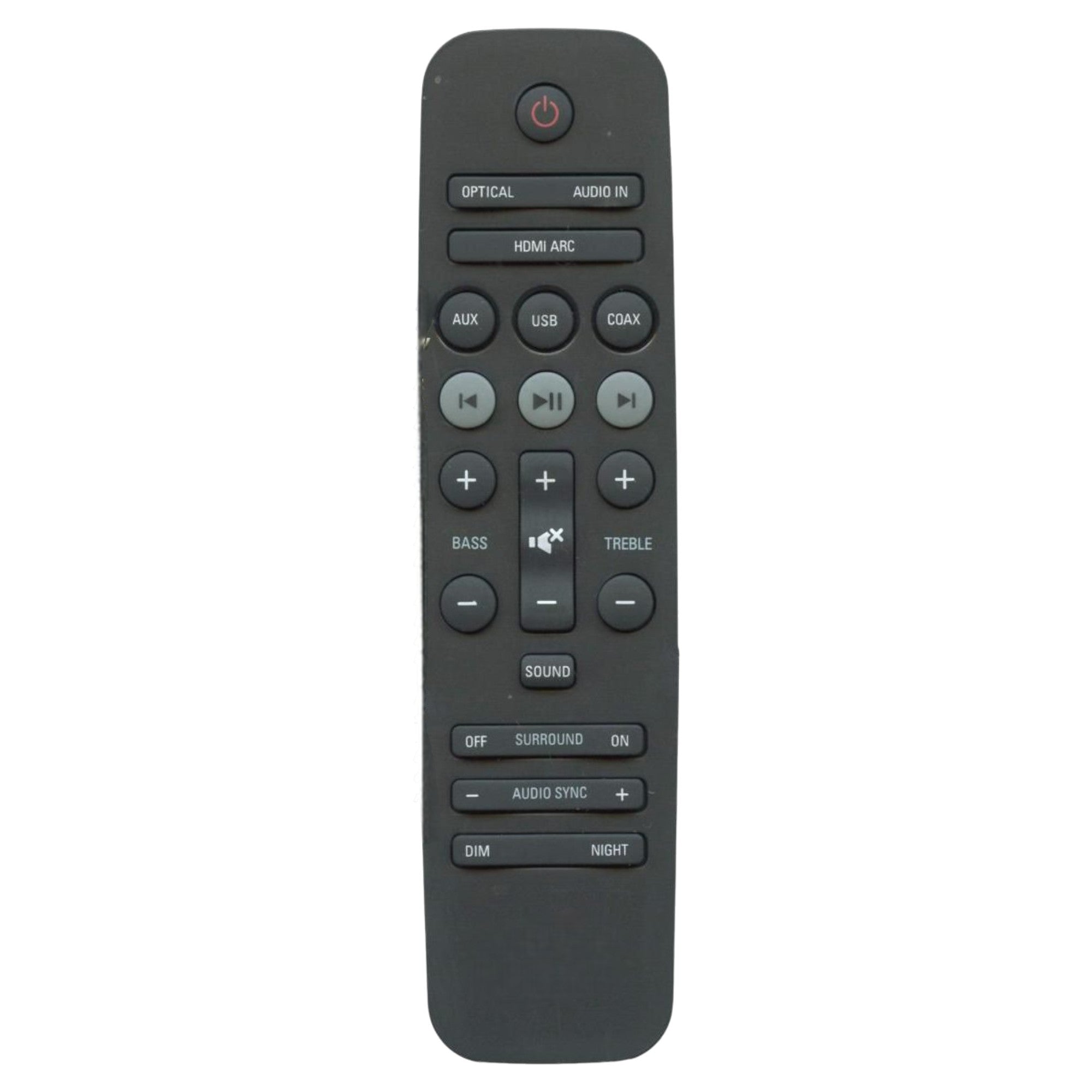 Télécommande pour barre de son Philips 996580000772 - HTL2153B/F7, HTL2163B/F7