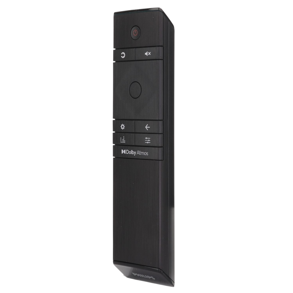 Anderic replacement remote control for Philips Fidelio B97 soundbar in black with Dolby Atmos branding