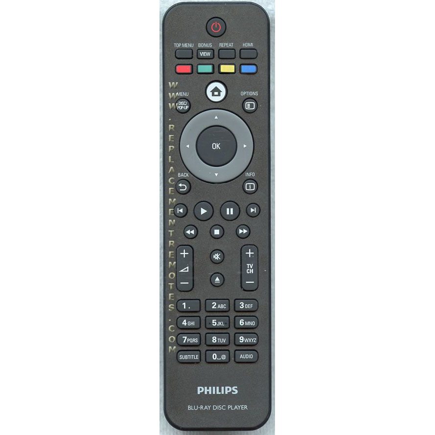 Philips BDP7300 Remote Control