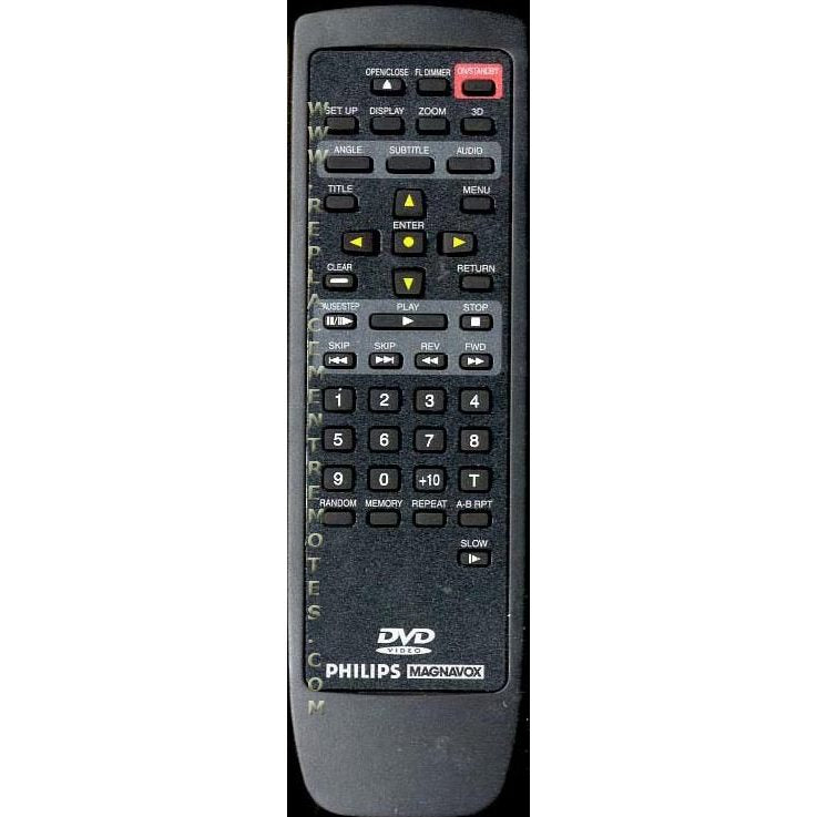 Philips-Magnavox 483521837264 DVD Remote Control
