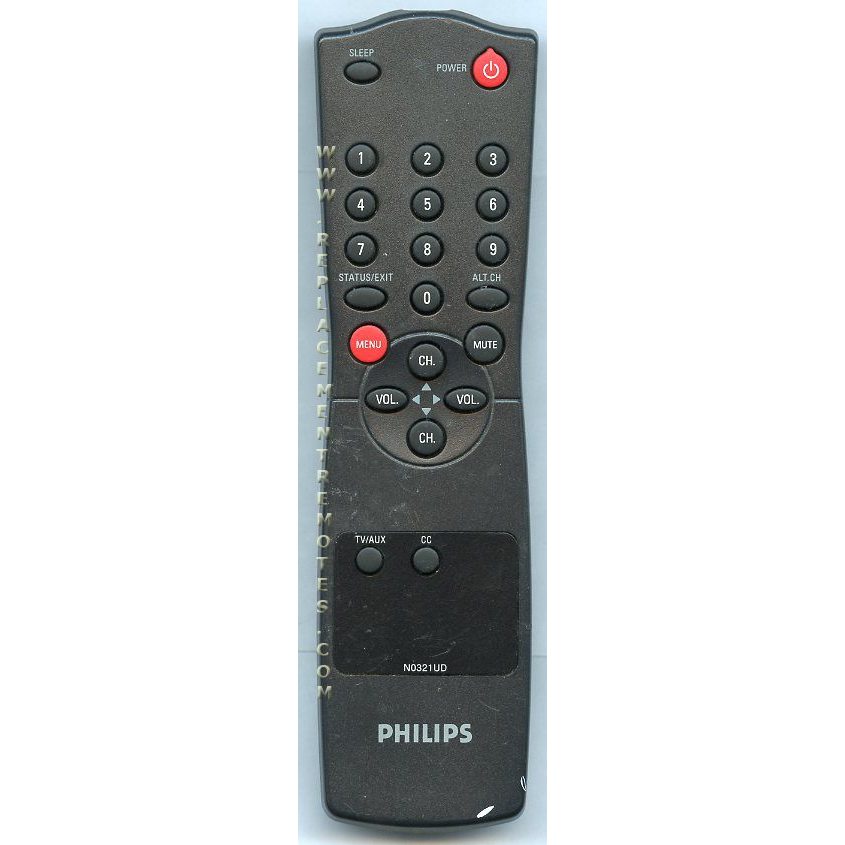 Philips N0321UD TV Remote Control