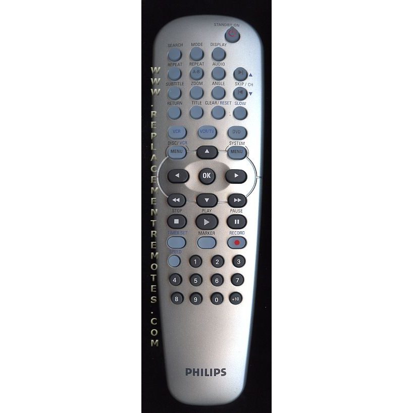 Philips NA722UD DVD Player / VCR Recorder Combo Remote Control - NA722UD