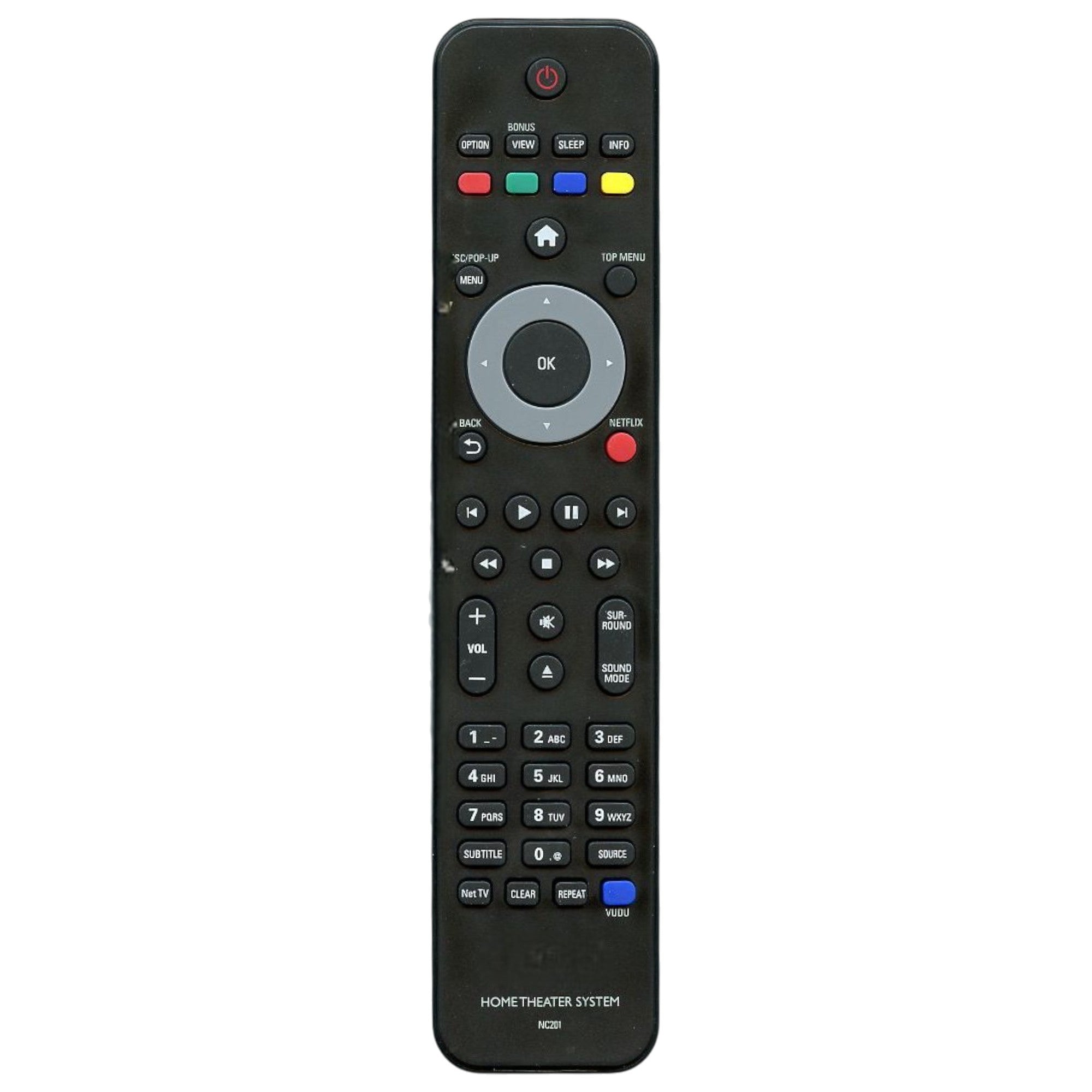 Télécommande pour home cinéma Philips NC201UD