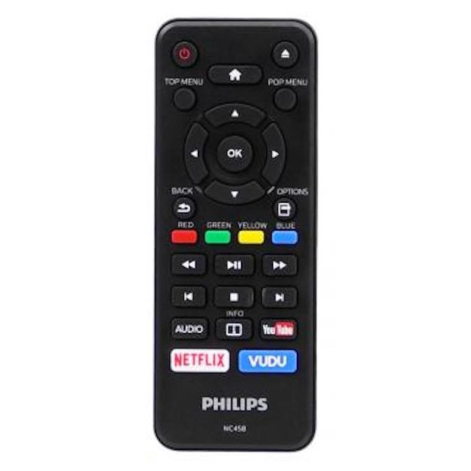 Philips NC458UL Blu-ray Remote Control - BDP2501/F7E