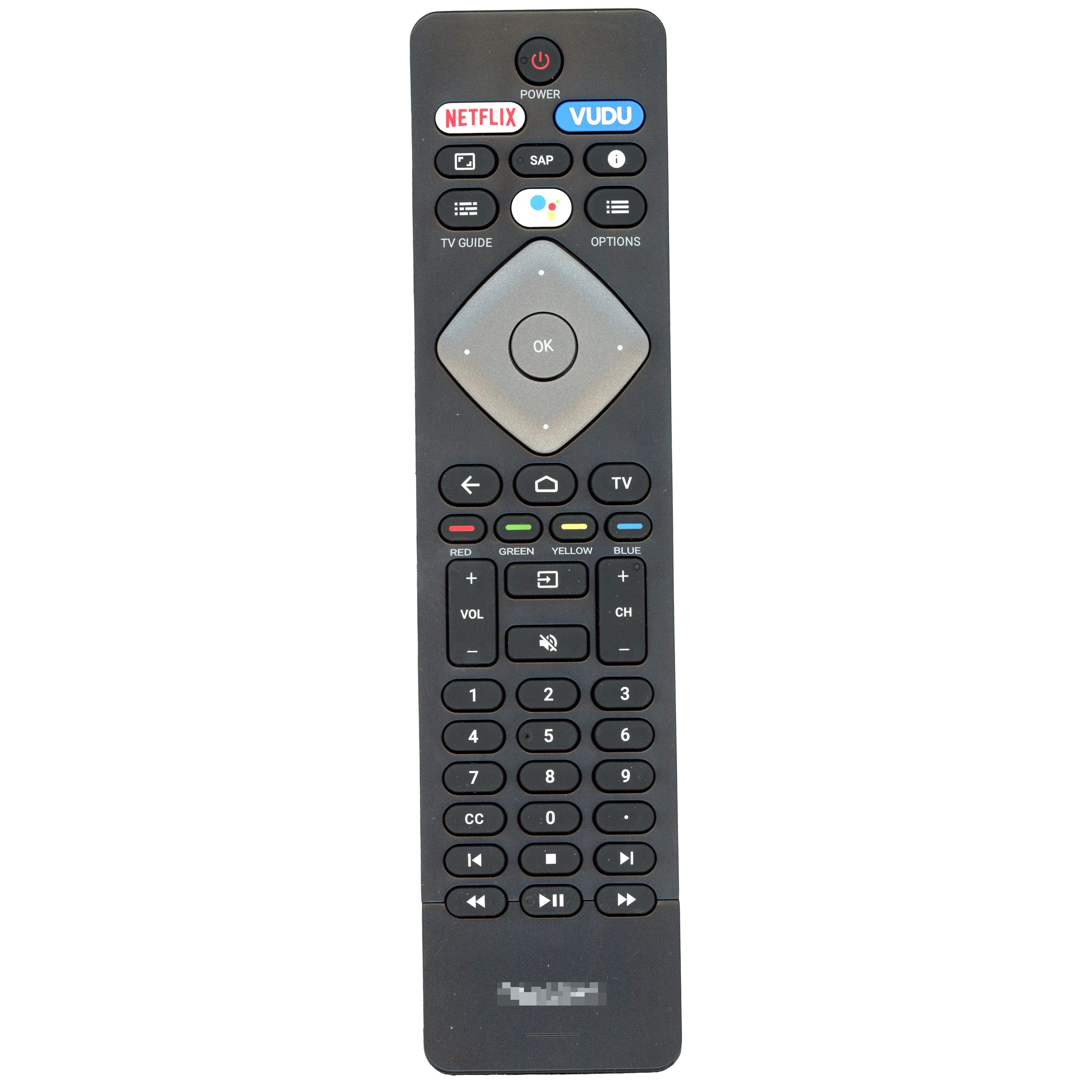 Philips NH800UP Android TV Remote Control | Google Assistant  - NH800UP