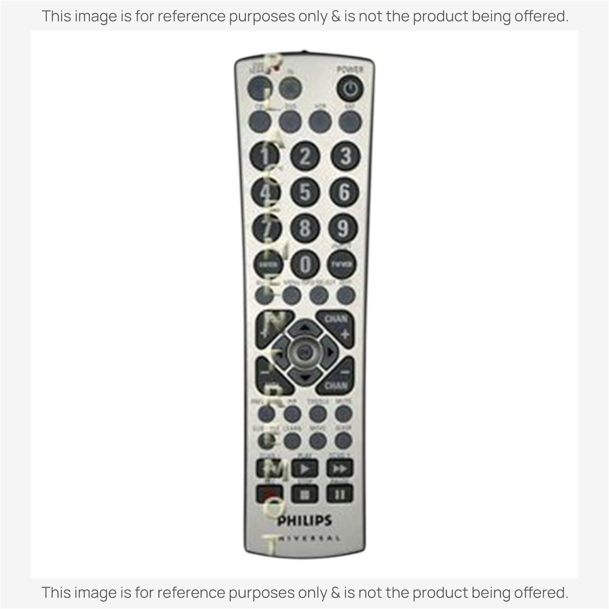 Sustituto para el mando a distancia universal Philips PM525S de 5 dispositivos [RRU401]
