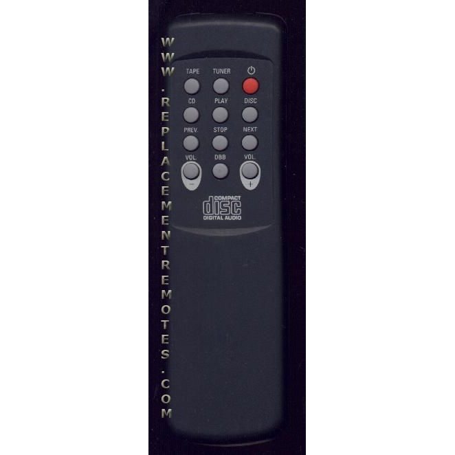 Control remoto de CD Philips RC0151