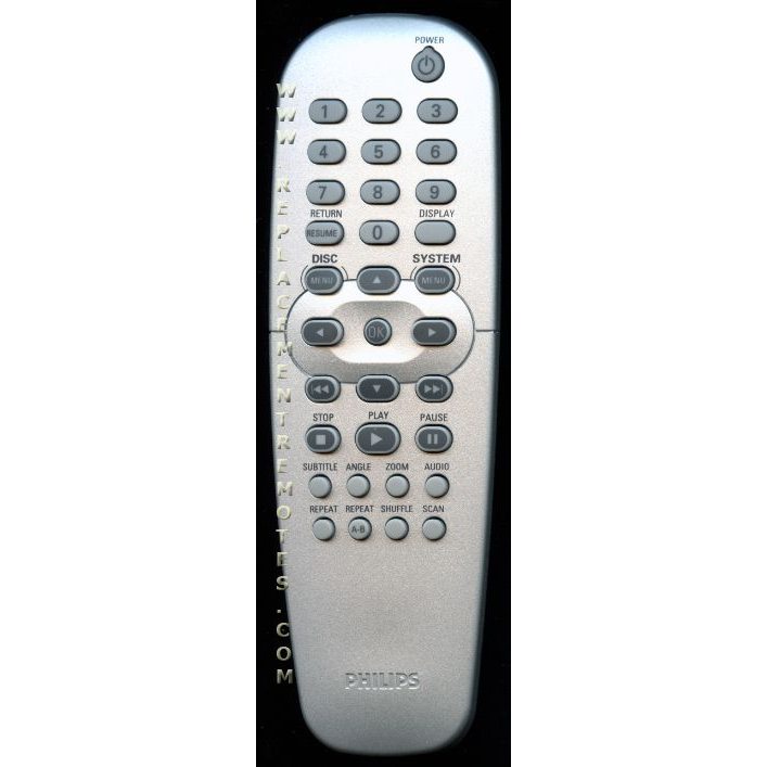 Philips RC19133005/01H DVD Remote Control