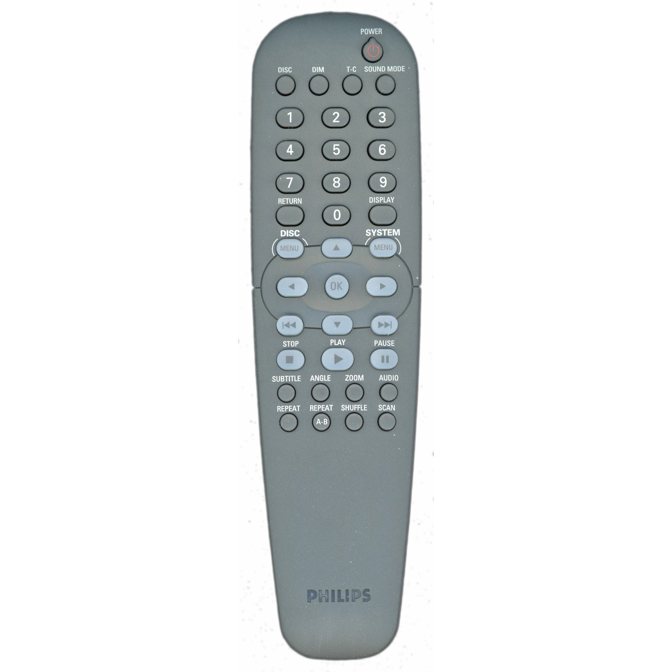 Philips RC19237005/01 DVD Remote Control