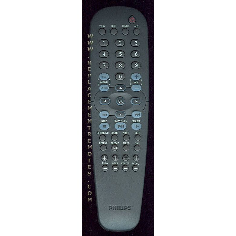 Philips RC19245008/01 DVD Remote Control