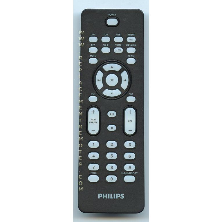 Télécommande audio Philips RC2023639/01