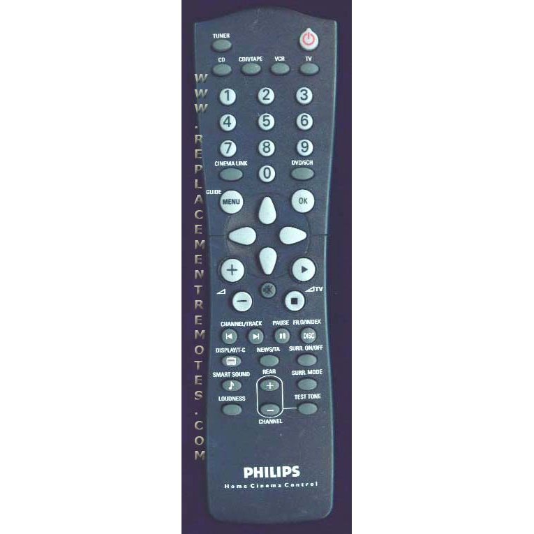 Philips RC2526 Audio Remote Control
