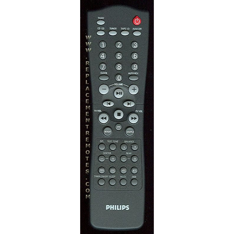 Control remoto de audio Philips RC2579/01