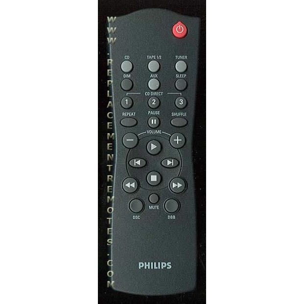 Control remoto de audio Philips RC282425/01