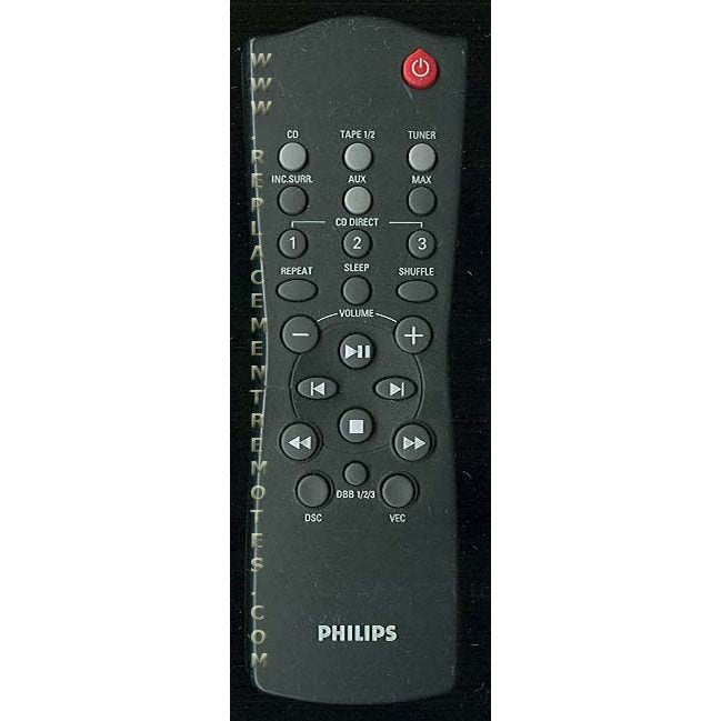 Control remoto de audio Philips RC282432/01