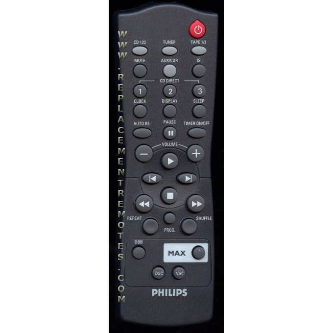 Control remoto de audio Philips RC283104/01