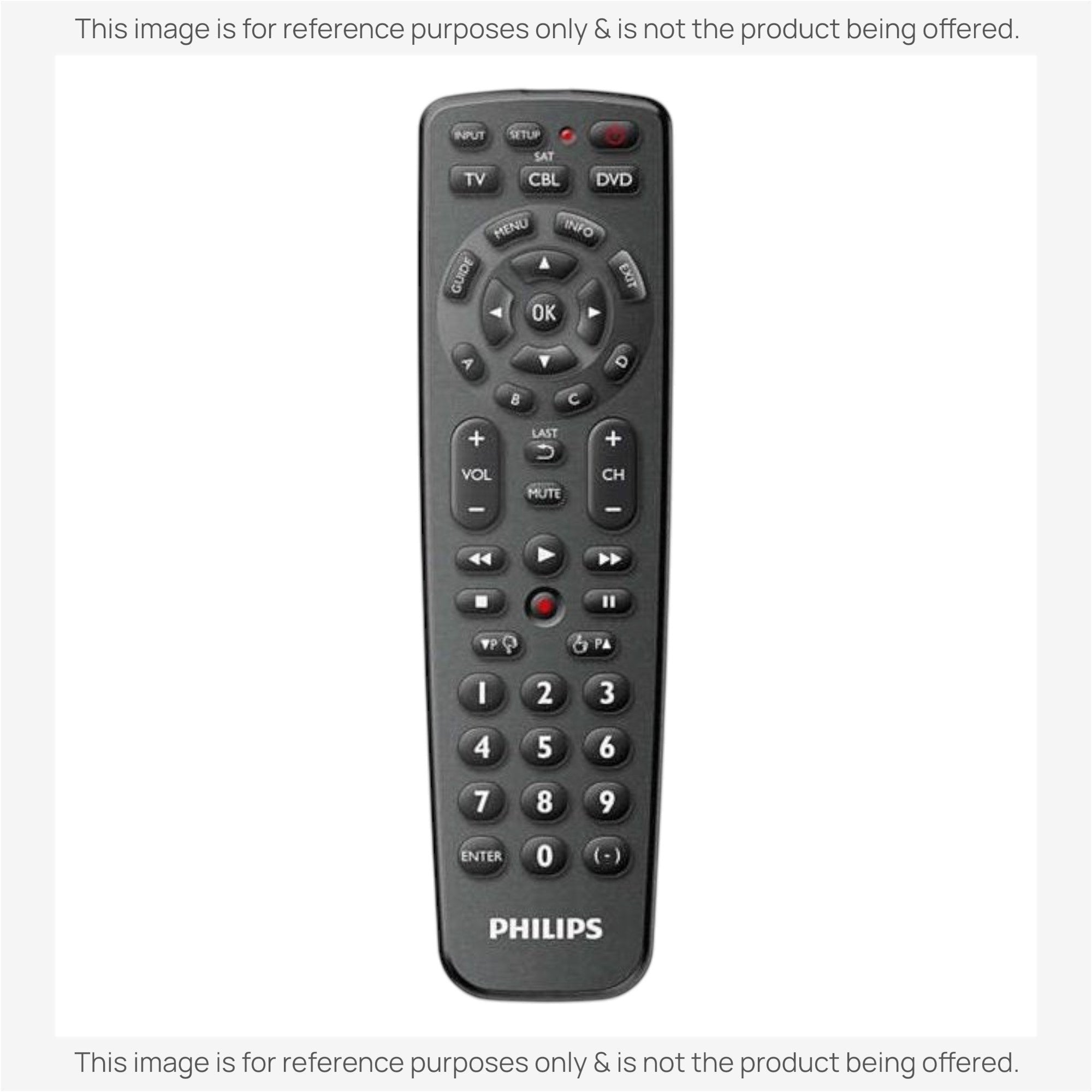 Télécommande universelle 3 appareils Philips SRP1003/27 [RRU401] - Produit de substitution